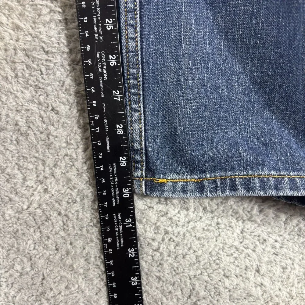 Levi's Regular Fit 40x30 Classic Blue Denim Jeans 505 Straight Leg Casual Wear‎